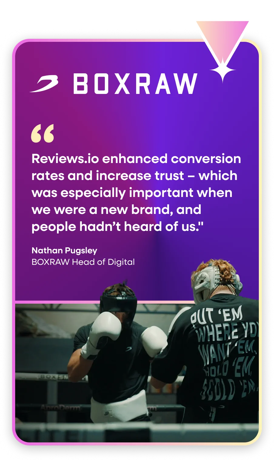 BOXRAW testimonial